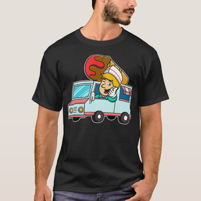 Ice Cream Truck Driver For Ice Cream Lovers  T-Shirt (Front)