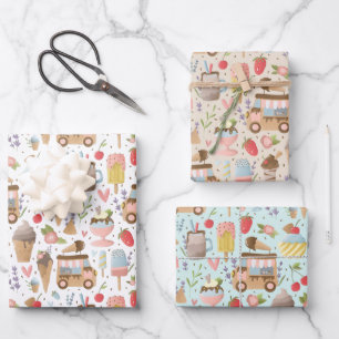 Ice cream Truck Gift Wrap