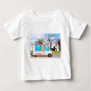 Ice Cream Truck in the Street Baby T-Shirt