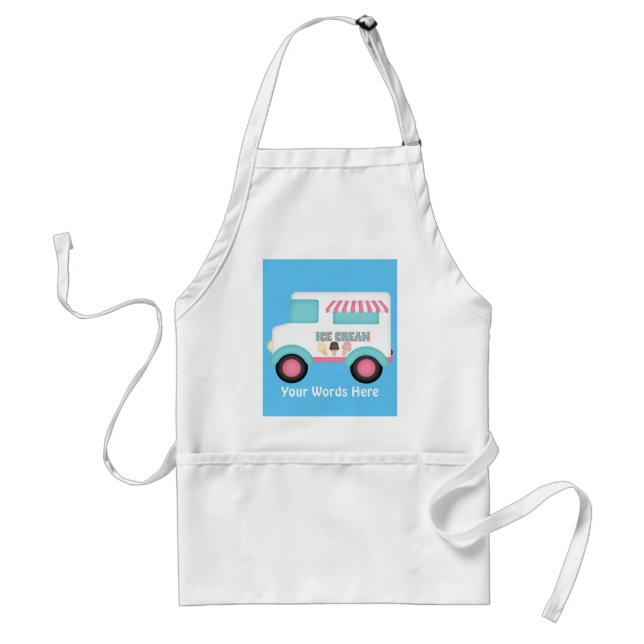 Ice Cream Truck Vendor apron (Front)