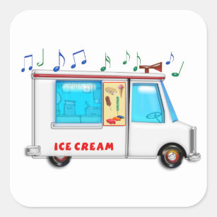 Ice Cream Truck Stickers - 100% Satisfaction Guaranteed | Zazzle