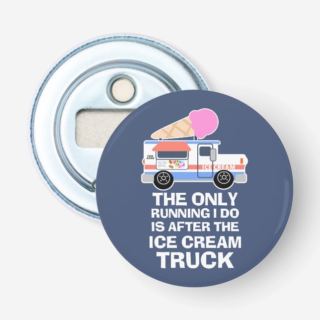 Ice Cream Truck Workout Bottle Opener (Front)
