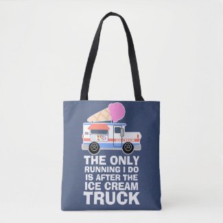 Ice Cream Truck Workout Tote Bag