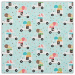 Ice Cream Trucks Sprinkles Girls Pretty Fabric