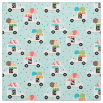 Ice Cream Trucks Sprinkles Girls Pretty Fabric