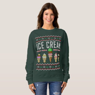 Ice Cream Ugly Christmas Sweater