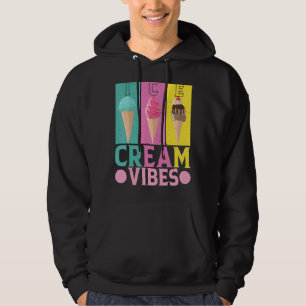 Ice Cream Vibes Gelato Sorbet Popsicle Mochi Hoodie