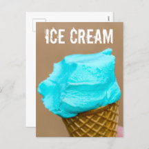 Ice cream with waffle macro