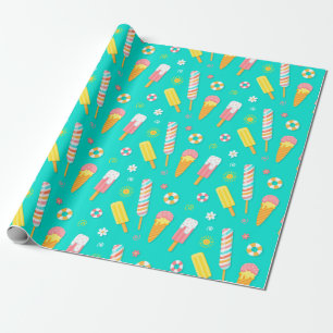 Ice Cream Wrapping Paper