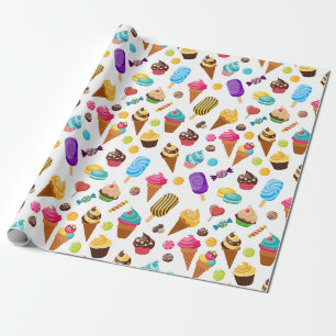 Ice Cream Wrapping Paper