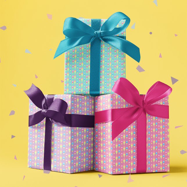 Ice Cream Wrapping Paper Sheets (Creator Uploaded)