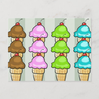 ice creams card