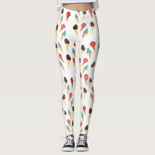 Ice creams cones leggings