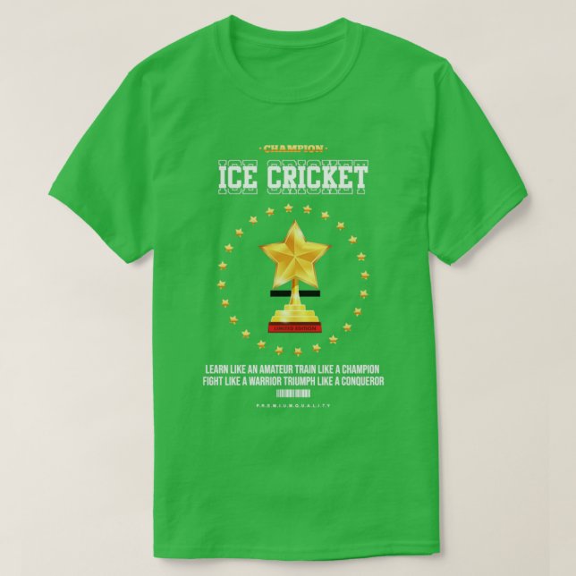 Ice cricket4  T-Shirt (Design Front)
