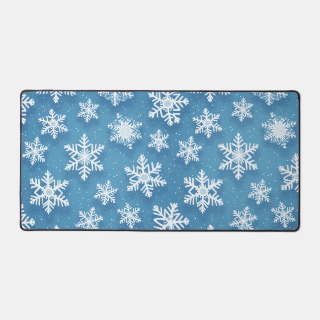  ice crystal desk mat (Front)