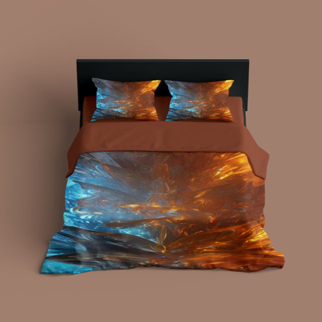 Ice Crystal Duvet Cover (Creator Uploaded)