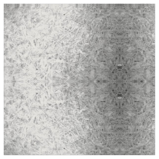 Ice Crystals Fabric (Close Up)