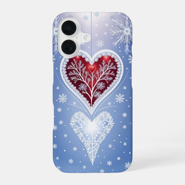 Ice Crystals  Iphone Case (Back)