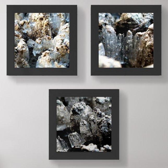 Ice Crystals Underfoot Wall Art Sets (Front)
