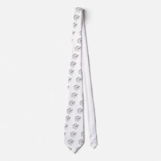 Ice cube neck tie