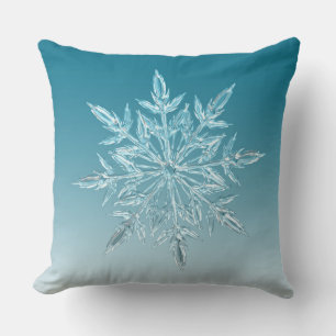 Ice Cyristal Throw Pillow