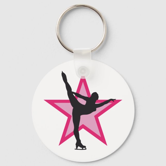 ice dance keychain (Front)