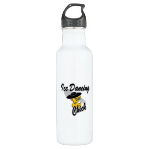 Ice Dancing Chick #4 Water Bottle