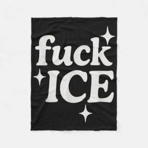 Ice Deportation Protest Immigration Activist For I Fleece Blanket