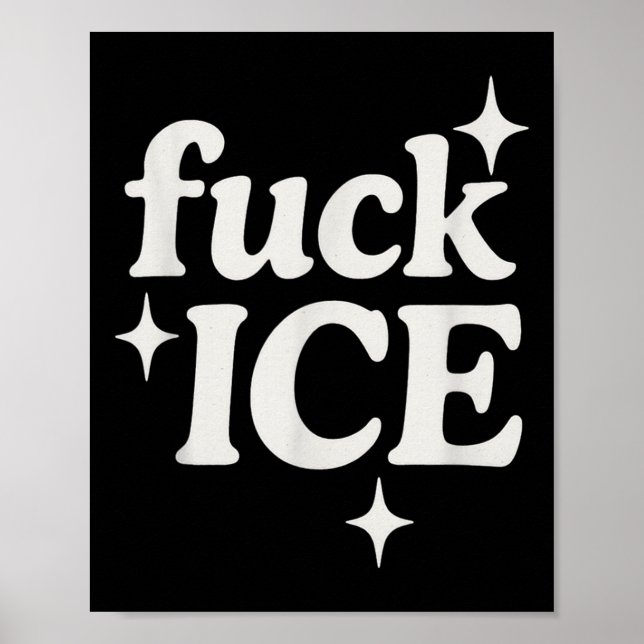 Ice Deportation Protest Immigration Activist For I Poster (Front)