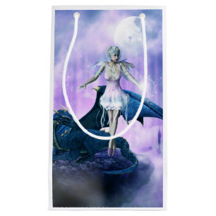Ice Dragon Fairy Small Gift Bag