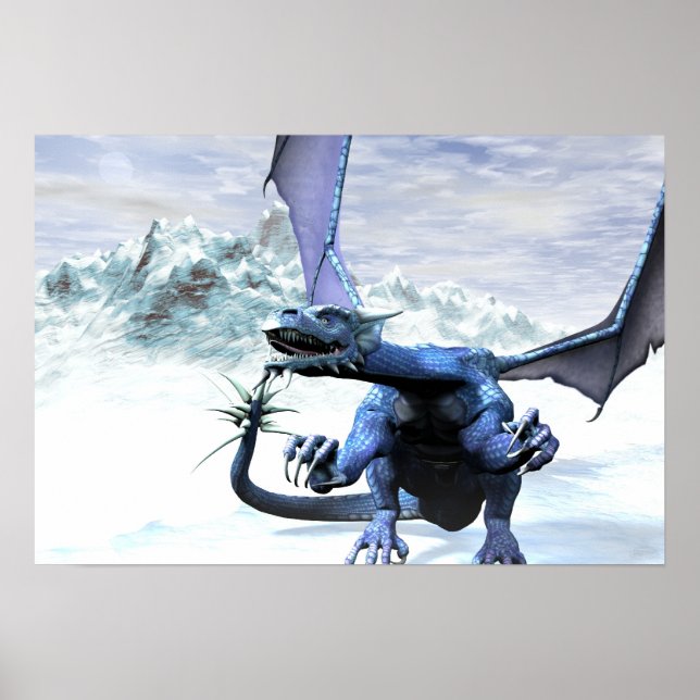 Ice Dragon Poster (Front)