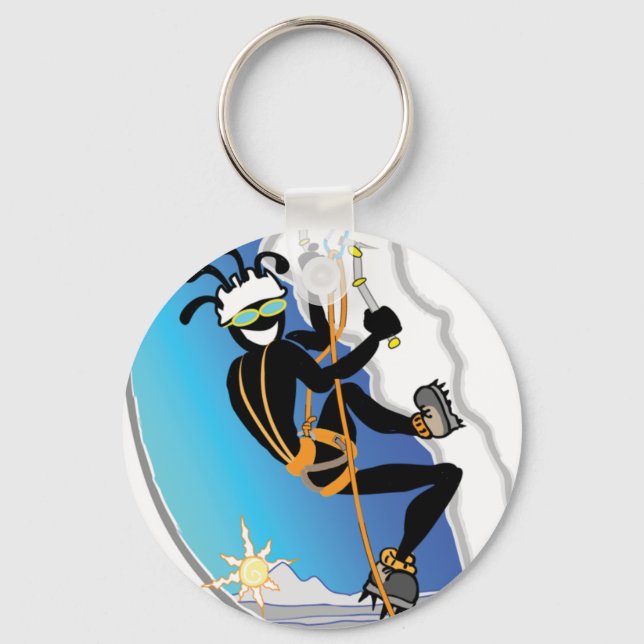 "Ice Dreams" Keychain (Front)
