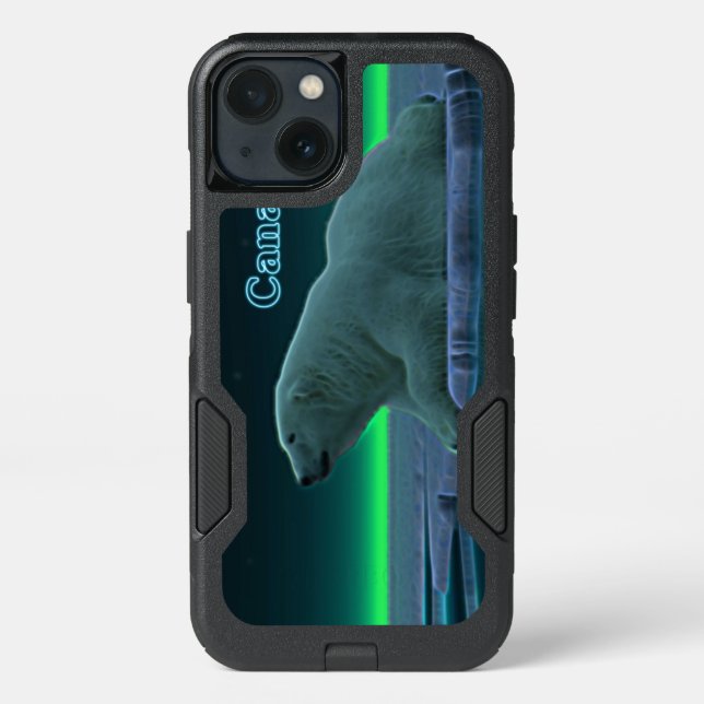 Ice Edge Polar Bear - Canada Otterbox iPhone Case (Back)
