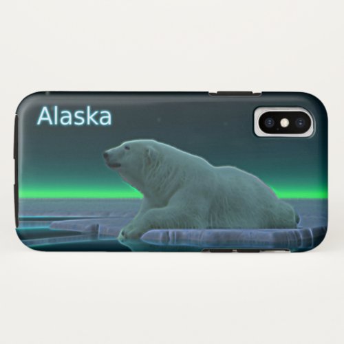 Ice Edge Polar Bear iPhone XS Case