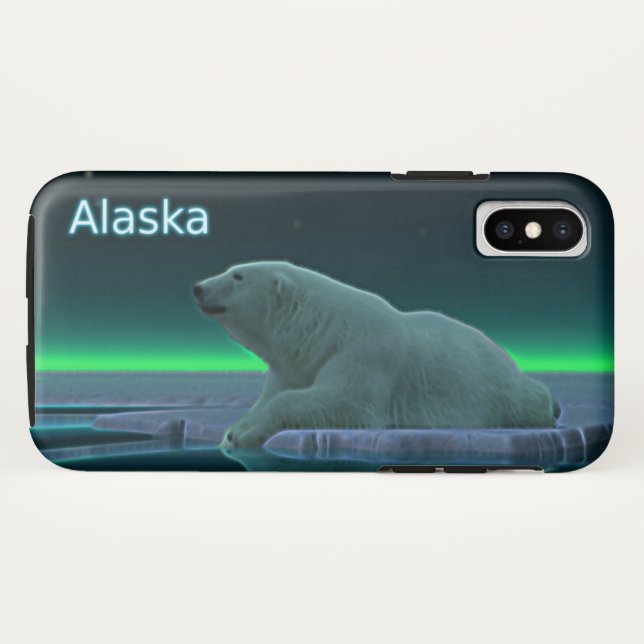 Ice Edge Polar Bear Case-Mate iPhone Case (Back (Horizontal))