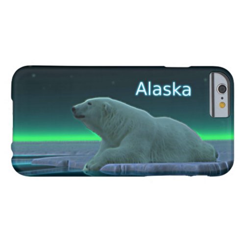 Ice Edge Polar Bear Barely There iPhone 6 Case