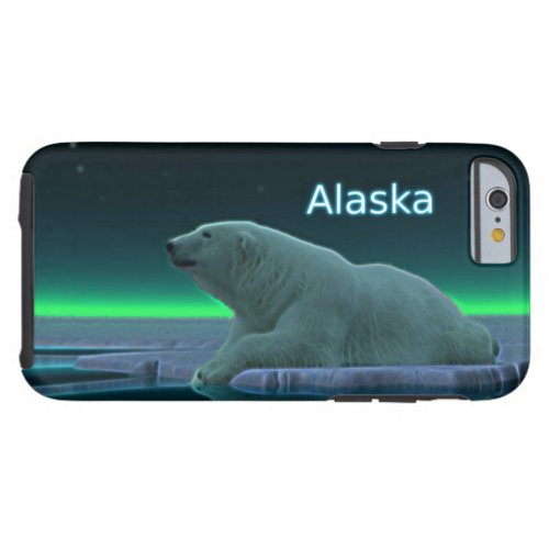Ice Edge Polar Bear Tough iPhone 6 Case