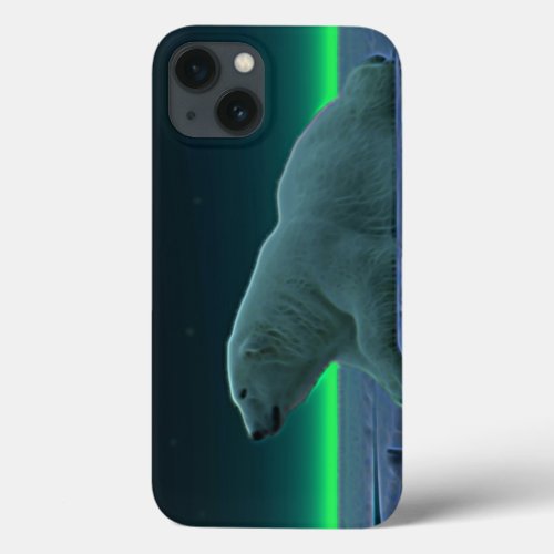 Ice Edge Polar Bear iPhone 13 Case