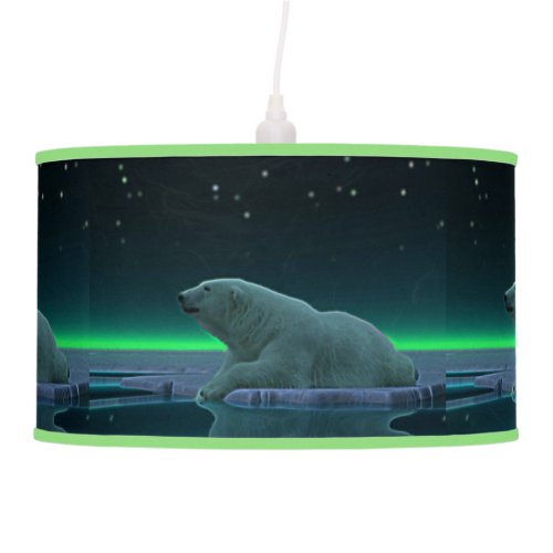 Ice Edge Polar Bear Ceiling Lamp
