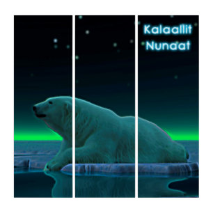 Ice Edge Polar Bear - Greenland Triptych