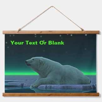 Ice Edge Polar Bear