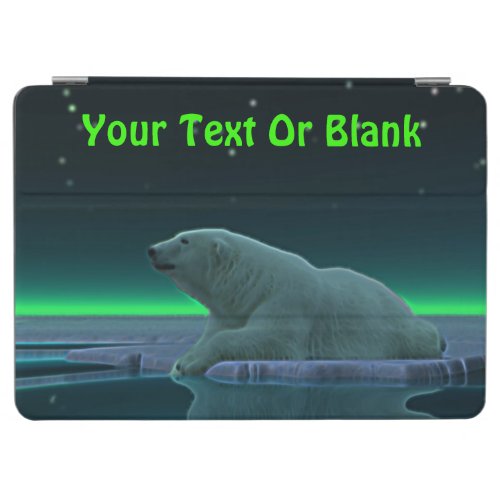 Ice Edge Polar Bear iPad Air Cover