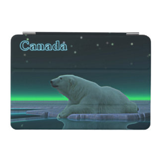 Ice Edge Polar Bear iPad Mini Cover
