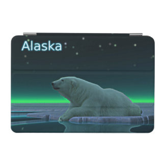 Ice Edge Polar Bear iPad Mini Cover