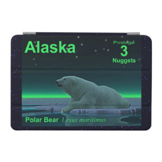 Ice Edge Polar Bear iPad Mini Cover