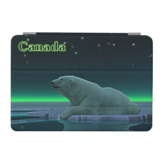 Ice Edge Polar Bear iPad Mini Cover