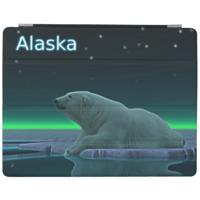 Ice Edge Polar Bear iPad Smart Cover (Horizontal)