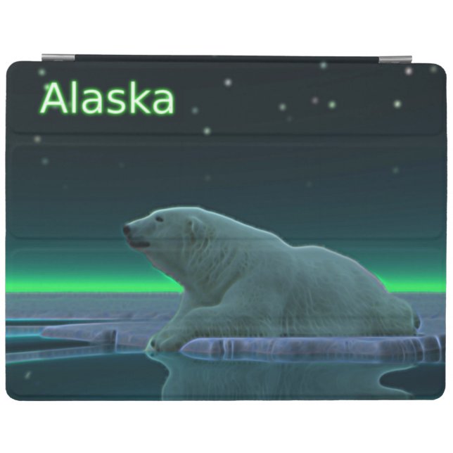 Ice Edge Polar Bear iPad Smart Cover (Horizontal)