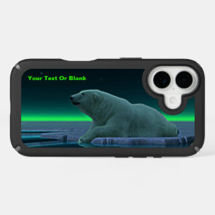 Ice Edge Polar Bear iPhone 16 Case