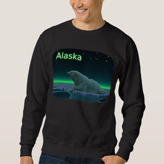 Ice Edge Polar Bear Sweatshirt (Front)